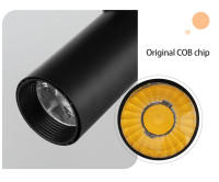 Luz de pista LED de 3 cables AC110-240V punto de techo 10-30W lámpara de techo para sala de estar cocina línea iluminación sistemas de riel foco - details 7