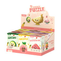 Fruit figurine mini particle trendy play fruit happy food set creative desktop decoration with building blocks - details 4