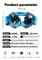 Gafas de Motocross Profesionales para Niños Gafas de Moto para Niños Gafas de Pista Off-Road para Casco MX Categoría de Motores Subcategoría de Gafas - details 3