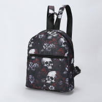Mochila con estampado de calavera fantasma para mujer, bolso de hombro para ordenador portátil, Halloween, Oxford, escolar, GirlsTravel Daypack - details 9