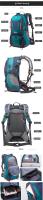 Mochila de escalada para deportes al aire libre para hombres, bolsa de montañismo, bolsa de senderismo resistente al desgaste de gran capacidad, 50L - details 6