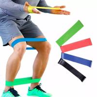 Bandas de resistencia deportivas para Yoga, varios colores, equipo de gimnasio, TPE, bandas elásticas para Fitness en casa, entrenamiento de fuerza para Pilates - details 0