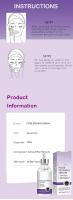 Textura de la piel |   Suero facial iluminador y retexturizante para refinar los poros con retinol y niacinamida no comedogénico - details 10