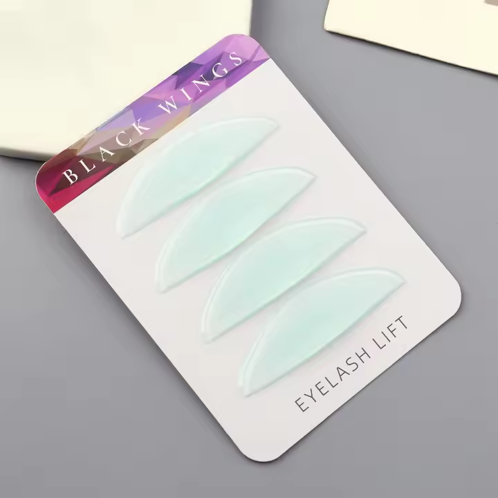Almohadilla para permanente de pestañas de silicona, 1 par, 2 tamaños, varillas para levantar pestañas, escudo, rizador de pestañas 3D, accesorios, aplicador, herramientas de maquillaje - 1