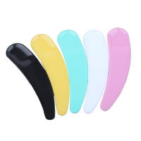 Mini espátula cosmética para mascarilla Facial, palos para mezclar, cuchara curva desechable, crema para ojos, cuchara de maquillaje, accesorios de herramientas de belleza, 100 Uds. - details 1