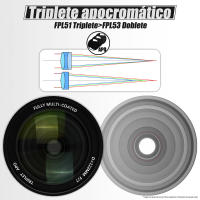 Telescopio Refractor APO Aochromático Triplet SVBONY SV550 122mm F7 FPL51 para Astrofotografía de Cielo Profundo Material de Vidrio ED FPL51 Made in China Magnificación 224X - details 2