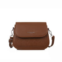 Bolso de hombro con solapa para mujer, bandolera de cuero PU, Estilo Vintage, cuadrado, pequeño - details 21