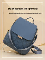 1 nueva mochila en relieve, mochila versión coreana para mujer, bolso escolar de gran capacidad, bolso de viaje de negocios de cuero suave - details 1