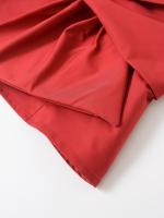Tops rojos sin tirantes con lazo anudado para mujer, Top Sexy con espalda descubierta y sin mangas, Top corto elegante para fiesta de noche, última novedad 2025 - details 6