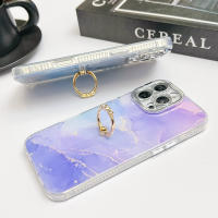 Funda de lujo con marco chapado y pintado de mármol IMD para iPhone 16 Pro Max 15 Pro 14 Pro - details 4