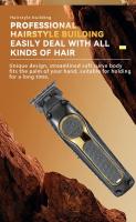 Kemei-cortadora de pelo profesional para peluqueros, cortadora de pelo eléctrica para hombres, cortadora de pelo inalámbrica con acabado sin espacios - details 2