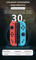 Joy Pad para Nintendo Switch/Led Lite Joystick inalámbrico RGB Gamepad controlador agarre compatible con función de despertador y Turbo 6 ejes - details 9
