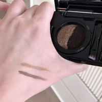 Gel de Cejas de Almohadilla de Aire de Dos Colores Crema de Tinte de Ceja Impermeable Anti-Manchas - details 11