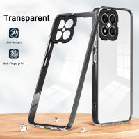 KEYSION-funda transparente a prueba de golpes para HONOR X8, 4G, TPU transparente + PC, 2 en 1, funda trasera de teléfono para Huawei Honor X8 - details 6