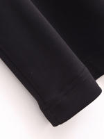 High Street Women Side Ruched Hem Slit Sleeveless Asymmetric Long Dress Black Sexy Maxi Vestidos - details 7