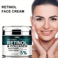 Crema Facial de Retinol 50ML Hidratante, Refirma, Ilumina la Piel Colágeno Hialurónico - details 0