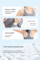 Chaleco Deportivo a Rayas para Mujer Alta Elasticidad, Transpirable y Ligero - details 3