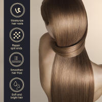 Mascarilla para el cabello con queratina, eliminación quebradiza, reparación nutritiva, alisado de Frizz áspero, suave y brillante para alisado permanente, producto de cuidado - details 6