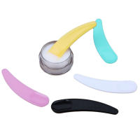 Mini espátula cosmética para mascarilla Facial, palos para mezclar, cuchara curva desechable, crema para ojos, cuchara de maquillaje, accesorios de herramientas de belleza, 100 Uds. - details 4
