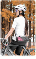 WEST BIKING-bolsa frontal para bicicleta, bolso reflectante de colores para manillar de ciclismo, bolso de hombro multifuncional portátil, accesorios para bicicleta - details 13
