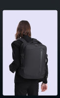 BANGE-mochila multifuncional para hombre, morral de viaje con recarga USB, impermeable, de gran capacidad, para ordenador portátil, 15,6 - details 3