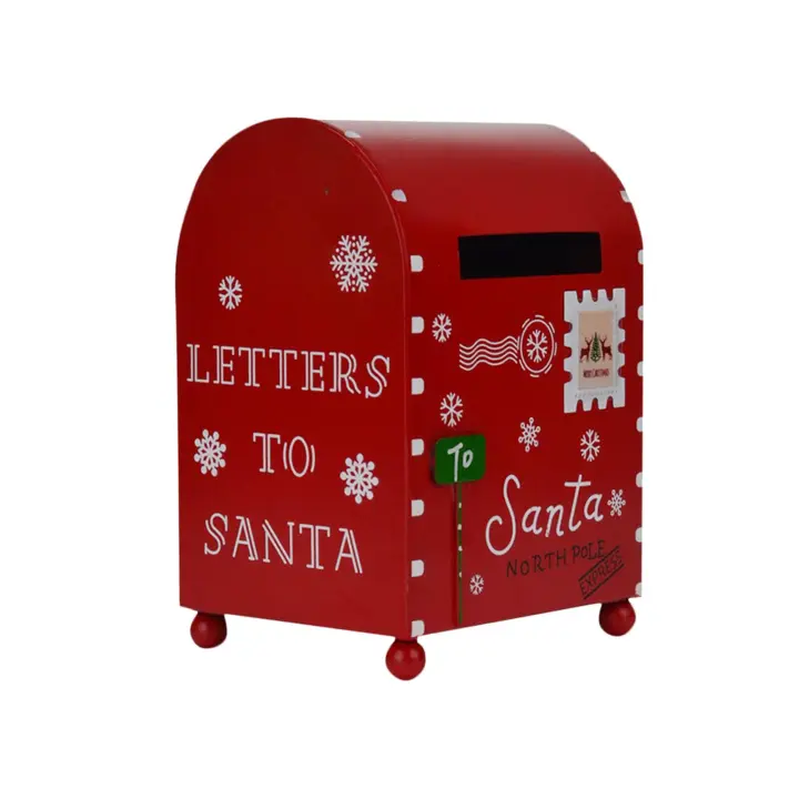 Buzón de entrega navideña, buzón navideño, buzón de  exprés navideño, buzón navideño para casa de vacaciones, interior y exterior - 1