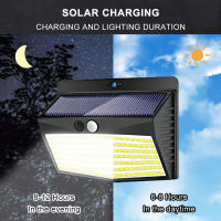 Luces LED solares para exteriores, lámpara de pared inalámbrica, 3 modos de iluminación, Sensor de movimiento, energía Solar, valla de jardín, cubierta de patio, 138 - details 3