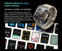 Blackview W70 Pro Sport Smartwatch, pantalla HD de 2.01'' TFT reloj inteligente resistente para exteriores con iluminación LED de emergencia, llamadas Bluetooth, brújula - details 32