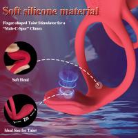Anillo vibrador para pene Rose con 10 vibraciones, estimulador de clítoris y punto G, juguete sexual para parejas adultas, para hombres. - details 17
