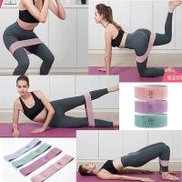 Bandas Elasticas Fitness cinta de entrenamiento de glúteos bandas de resistencia para gimnasio equipos de entrenamiento entrenamiento de fuerza banda elástica de Yoga - details 3