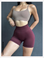 Movimiento de mujeres Yoga sin pantalones cortos de cintura alta Pantalones de deporte Fitness gran elasticidad transpirables cortos APJ - details 14