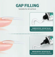 Nailpop Soft Nail Tips Gel EDICIÓN VERANO INVIERNO con Fórmula de Vitamina E para Uñas Postizas Fijación Fuerte y Uñas Hermosas 20g - details 4