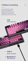 SKYLOONG GK104 Pro Teclado Gamer Mecánico Tamaño Completo Inalámbrico Retroiluminado RGB - details 15