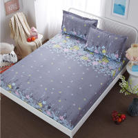 Sábana bajera de algodón estampada, sábanas para cama de cuatro esquinas con banda elástica (sin fundas de almohada), 1 ud. - details 32