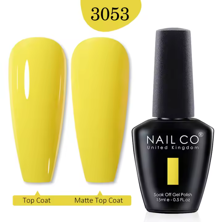 NAILCO esmalte de uñas en Gel, barniz híbrido translúcido, transparente, esmaltes semipermanentes, suministros para uñas UV, 15ml - 1