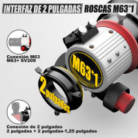 Telescopio Refractor APO Aochromático Triplet SVBONY SV550 122mm F7 FPL51 para Astrofotografía de Cielo Profundo Material de Vidrio ED FPL51 Made in China Magnificación 224X - details 6