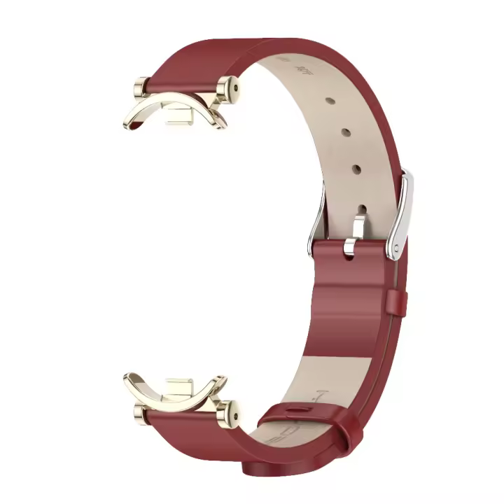 Mi Smart Band 9 8 correa de cuero accesorios de correa de reloj de pulsera - 1