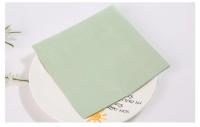 Servilletas de cóctel de papel verde desechables, 100 Uds., 3 capas, bebidas en relieve, boda, suave, para fiesta de cumpleaños, despedida de soltera - details 11