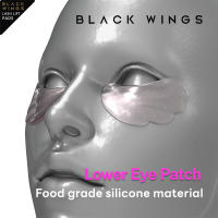 El Q-pop ultra suave presenta parches adhesivos para los ojos en las alas combinados con láminas finas delicadas y brillantes, con un diseño de contorno único. - details 1