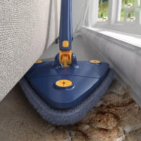 Mopa de Triángulo Ajustable de 360 Grados Limpiador de Ventanas de Microfibra Autogiratorio - details 13