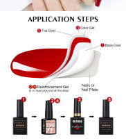 Parkson-esmalte de Gel autonivelante para uñas, barniz semipermanente UV para el cuidado de la reparación de uñas, capa Base fuerte en curva C, saludable - details 5