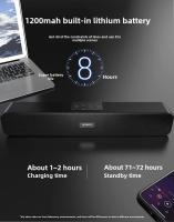 Altavoz inalámbrico E91 con Bluetooth, caja de sonido Multimedia para ordenador, sistema de sonido fuerte y claro para motocicletas - details 1