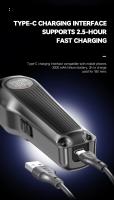 Kemei-cortadora de pelo profesional para peluquero, maquinilla eléctrica para cortar el pelo, recargable, Máquina para cortar cabello para hombres, 9000RPM - details 3