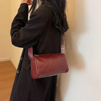 Bolso pequeño Vintage de cuero PU para mujer, bandolera con almohada Boston, diseño de lujo, bolso de hombro de diseñador - details 4