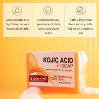 Jabón blanqueador de ácido kójico, Kit de 2 uds hecho a mano, Reduce el punto de drak, melasma, limpieza profunda, brillo de la piel, suave e hidrataizado - details 6