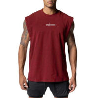 New Hot Sale Mens Fashion Print Tank Tops Breathable Mesh Vest Casual Loose T-Shirt Gym Bodybuilding Fitness Sleeveless Singlets - details 10