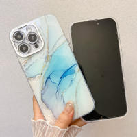 Funda de Teléfono de Mármol de Lujo Protectora Antipaliza para iPhone 16 Pro, 15Pro, 13, 14 Pro Max - details 12