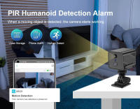 Cámara de Seguridad 4G o WiFi Ultra HD 2K Detección de Movimiento Visión Nocturna - details 3