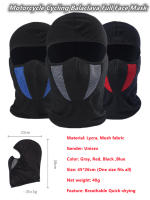 Máscara Completa Transpirable para Motocicleta Balaclava para Moto y Motocross - details 1