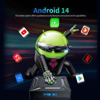 X96 M200 Android 14 Amlogic S905X5M Dispositivo de TV inteligente 4GB 64GB 1000M AV1 BT 2,4G y 5G Dual Wifi 4G 32G Set Top Box reproductor multimedia - details 6